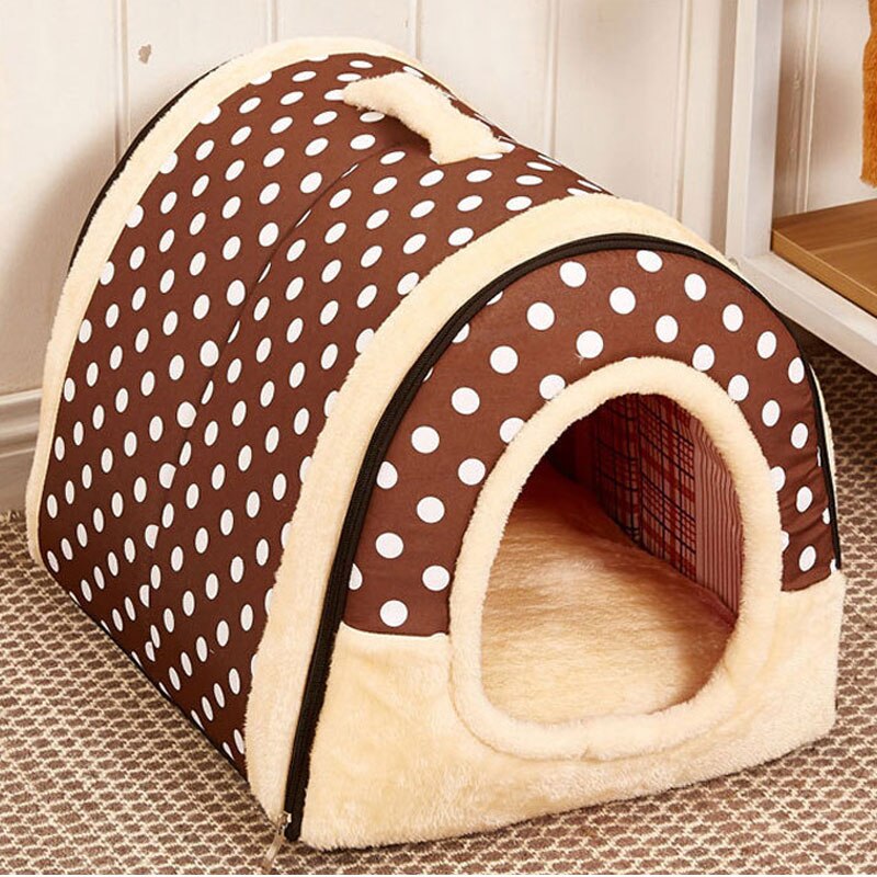 Cawayi Kennel Hond Huisdier Huis Producten Hond Bed Voor Honden Katten Kleine Dieren Cama Perro Hondenmand Panier Chien Legowisko Dla psa: 03 / L 60x45x45cm
