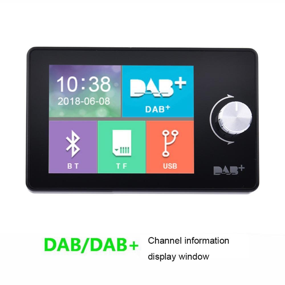 2.8 Inch Auto Bluetooth Muziekspeler Europese Dab + Digitale Uitzending Fm Ontvanger Aux Uitgang Kleur Screen Ontvanger Autoradio 'S