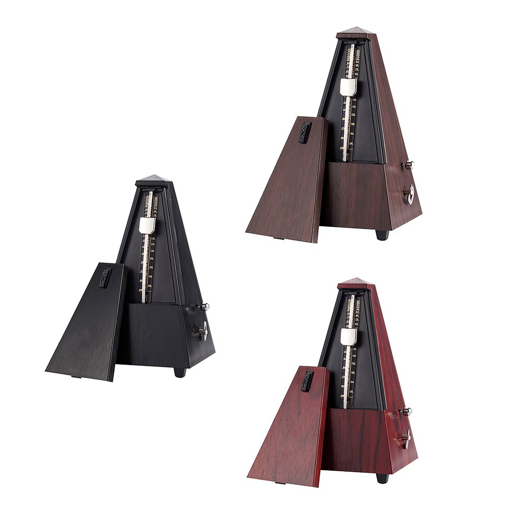 Antiguo Vintage metrónomo para guitarra en línea mecánica ritmo péndulo Mecanico Metronomo para guitarra, Piano instrumento Musical