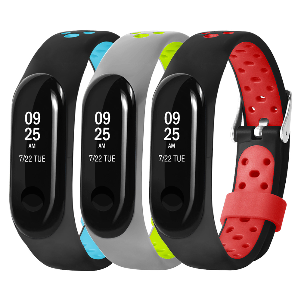 Ersatz Gurt Für xiaomi mi Band 4 3 Bunte Leder M Band 4 3 Metall Gurt PU Edelstahl Armbinde für mi Band 4 3 Armbänder