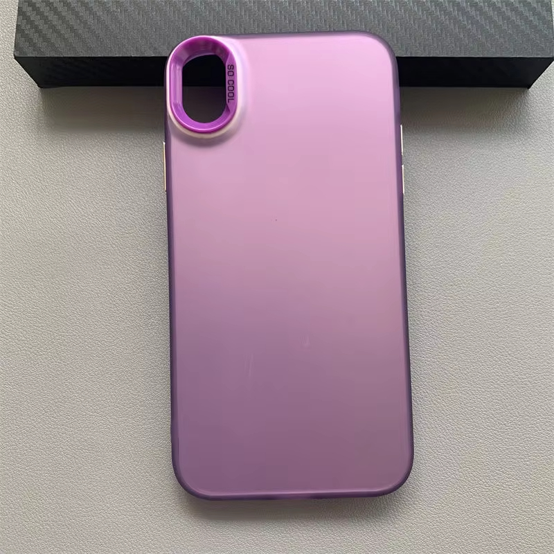Para iPhone x funda iPhone XR funda de teléfono iPhone XS funda iPhone XS MAX 7 8 plus 8p fundas de lujo metálica Aurora piel mate cubierta