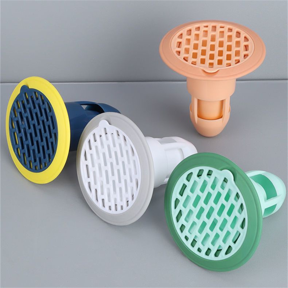 Bath Shower Floor Strainer Silicone Floor Drain Core Kitchen Bathroom Water Drain Filter Cover Plug Trap Siphon Sink Deodorant