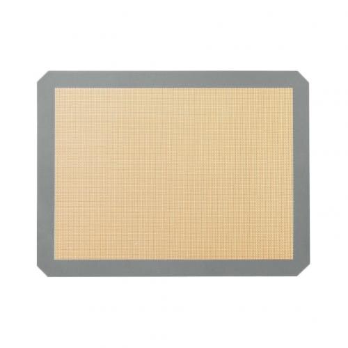 Reusable Non-stick Sheet Oven High Temperature Resistant Liner Baking Cook Mat: Grey