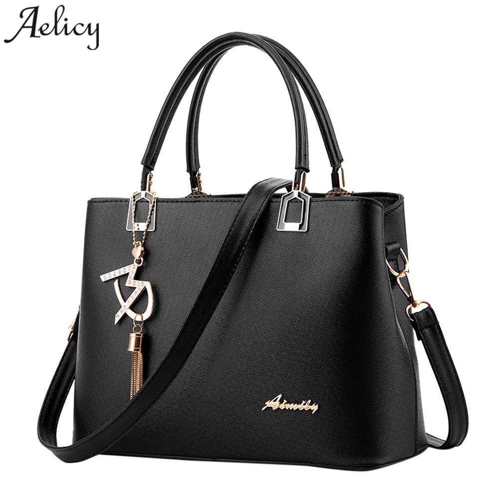 Aelicy luxury Women Leather Totes Bags Handbags Women Famous Brands Big Shoulder Bag Female Vintage Satchel Bag Bolsa Feminina