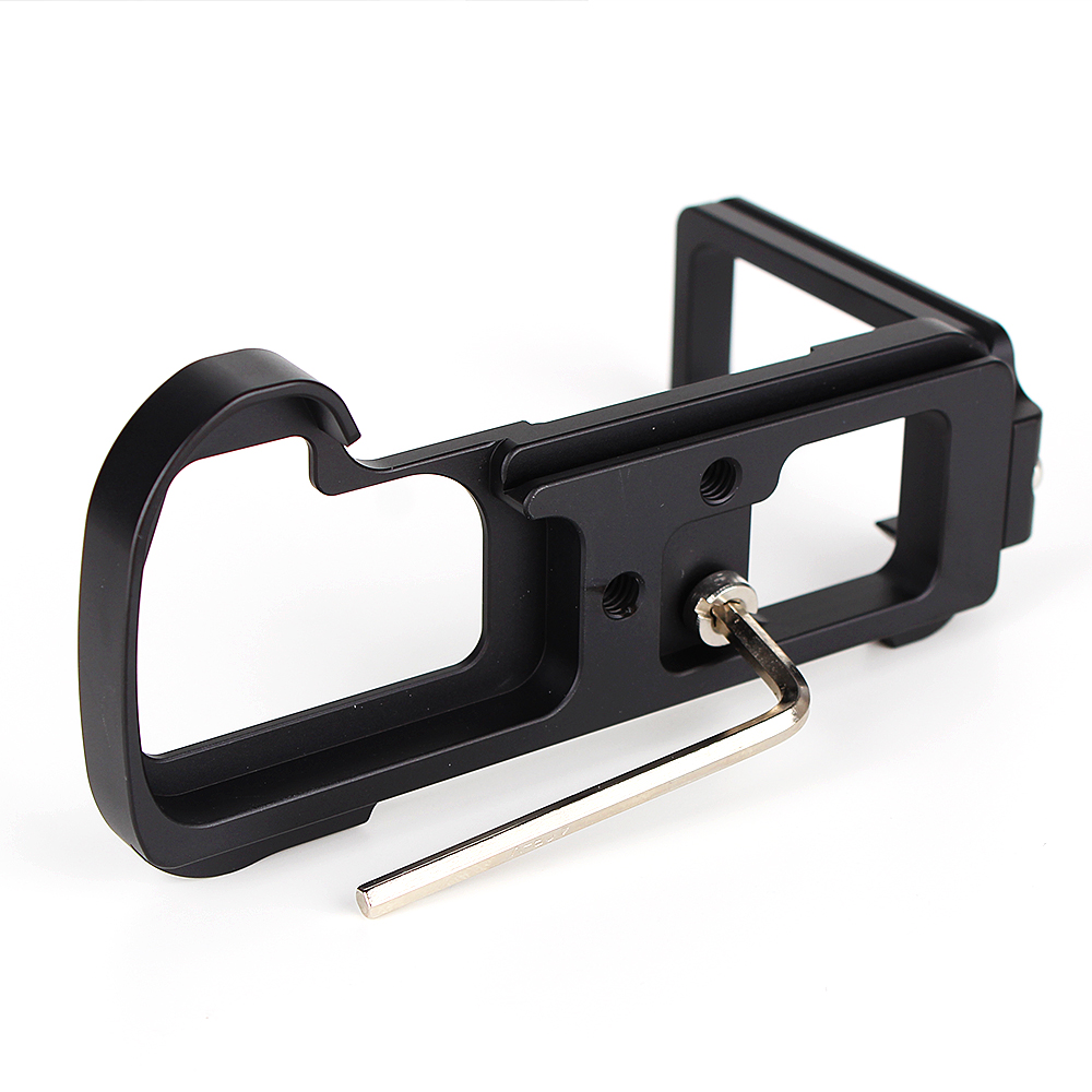 Pixco suporte base aperto de mão liberação rápida pesado l placa suporte conjunto terno compatível para panasonic gh5 câmera