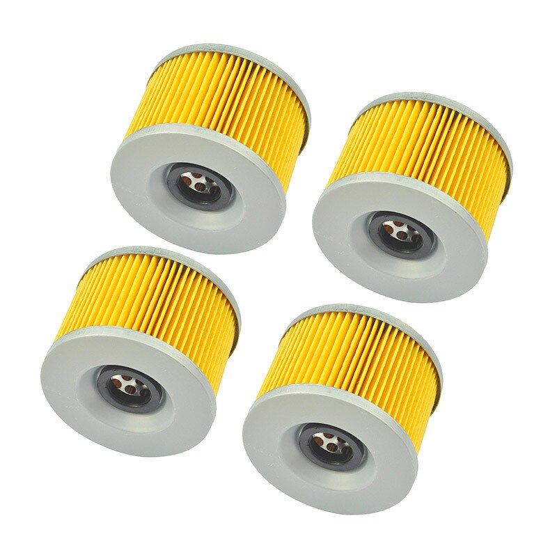 4pcs motorcycle oil filter for Yamaha FZ700 FZX700 FZ750 FZX750 FZR750 FZR1000 FJ1100 FJ1200 XJR1200 XJR1300 ZZ-R1200 ZX1200