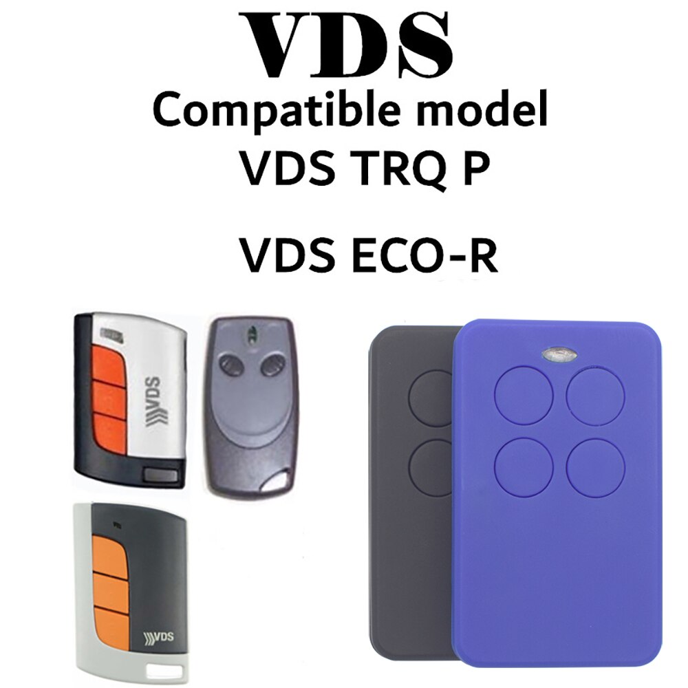 type émetteur VDS VDS ECO-R code roulant duplicateur de télécommande de télécommande