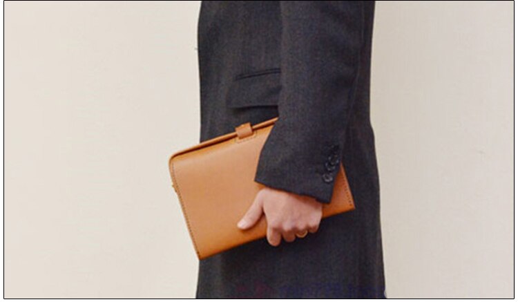 DIY handmade leather goods folder package kraft paper template sewing drawings cutting kraft cardboard pattern