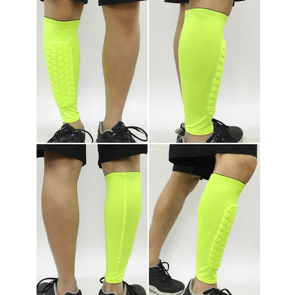 1 PC Professional sport piłka nożna Shields Soccer Legging Shinguards Honeycomb dezynfekcja
