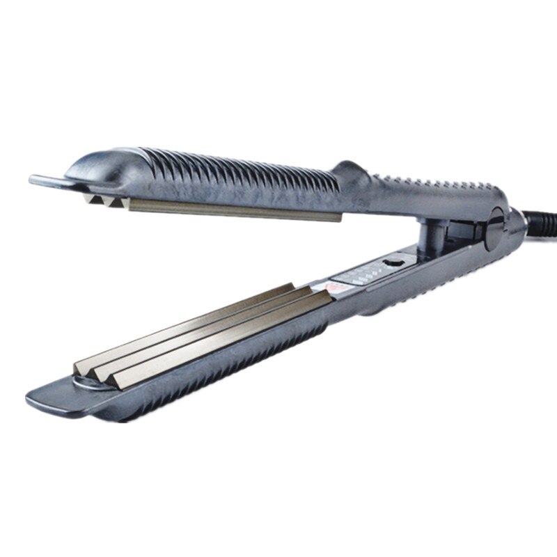 Ceramic Hair Care Curl Straightener Flat Iron Perm Splint Tourmaline Ceramic Curved Plates Flat Iron Hair Straightner