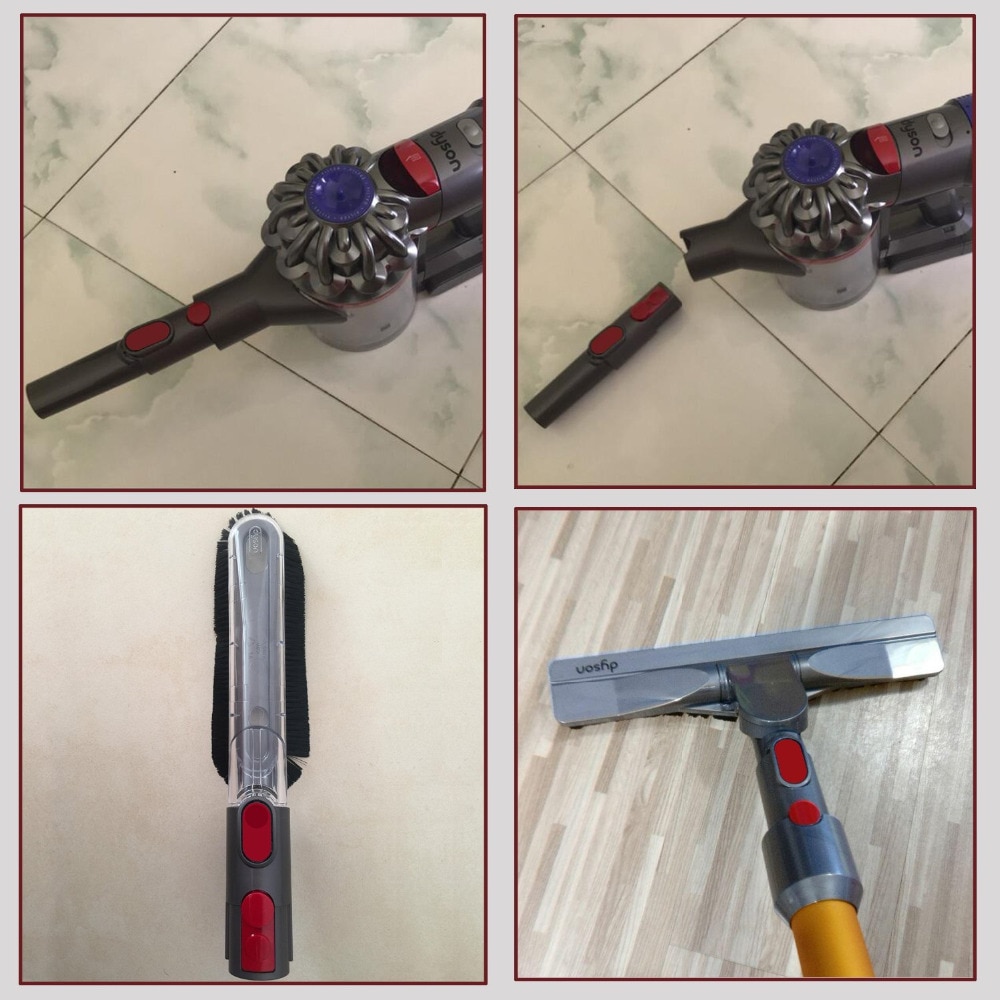 Dyson V8 Adapter Set Gebruik Oudere Gereedschap Bijlagen Vervanging Met Uw Dyson V8 Of V10 V7 Snoerloze Stofzuiger Onderdelen