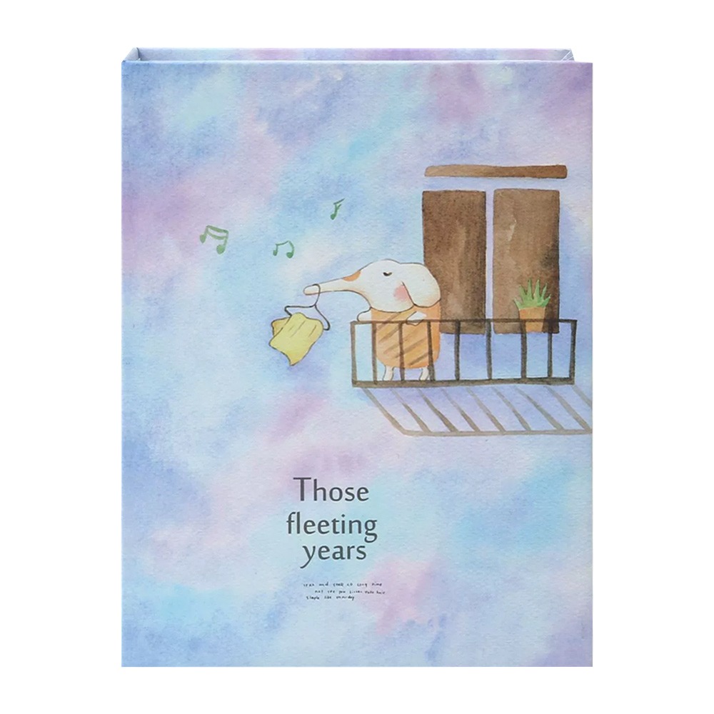 PVC 4R Photo Album Multicolor Cartoon 100PCS Album Collection Cartoon Photo Albums