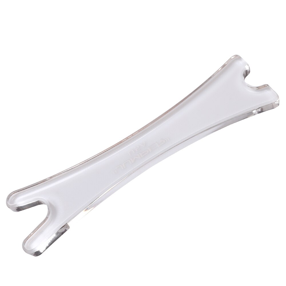 Durable puente mecánico billar Pool Cue Rest puente titular de la cabeza plástico Jump Cue transparente accesorio billar: White