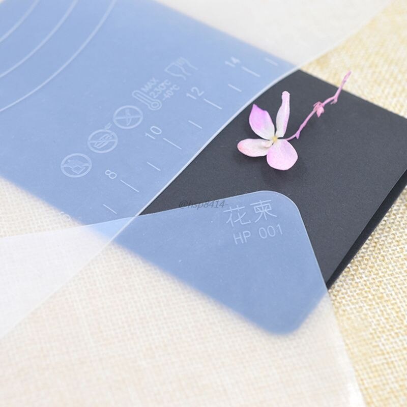 Reusable Silicone Clear Mat Resin Table Pad High Temperature Resistance Waterproof Protector Jewelry Casting Moulds Mat Tools