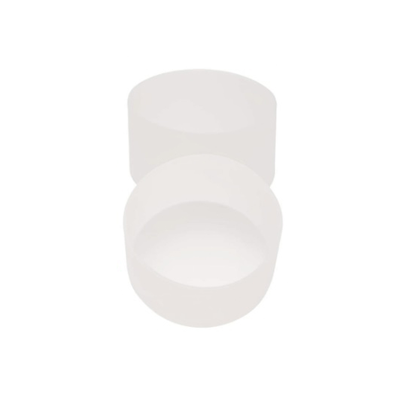 1/2PC 7,5 cm taza de silicona parte inferior de bota funda protectora antideslizante para Stanley 40oz vaso termo taza 30oz botella de agua: Verde militar