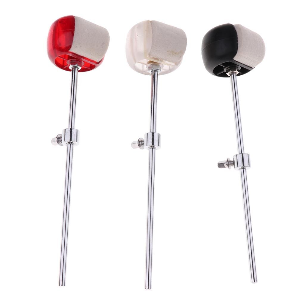 3 Colour Bass Drum Beater Percussion Instrument Accessories For Drum Lovers
