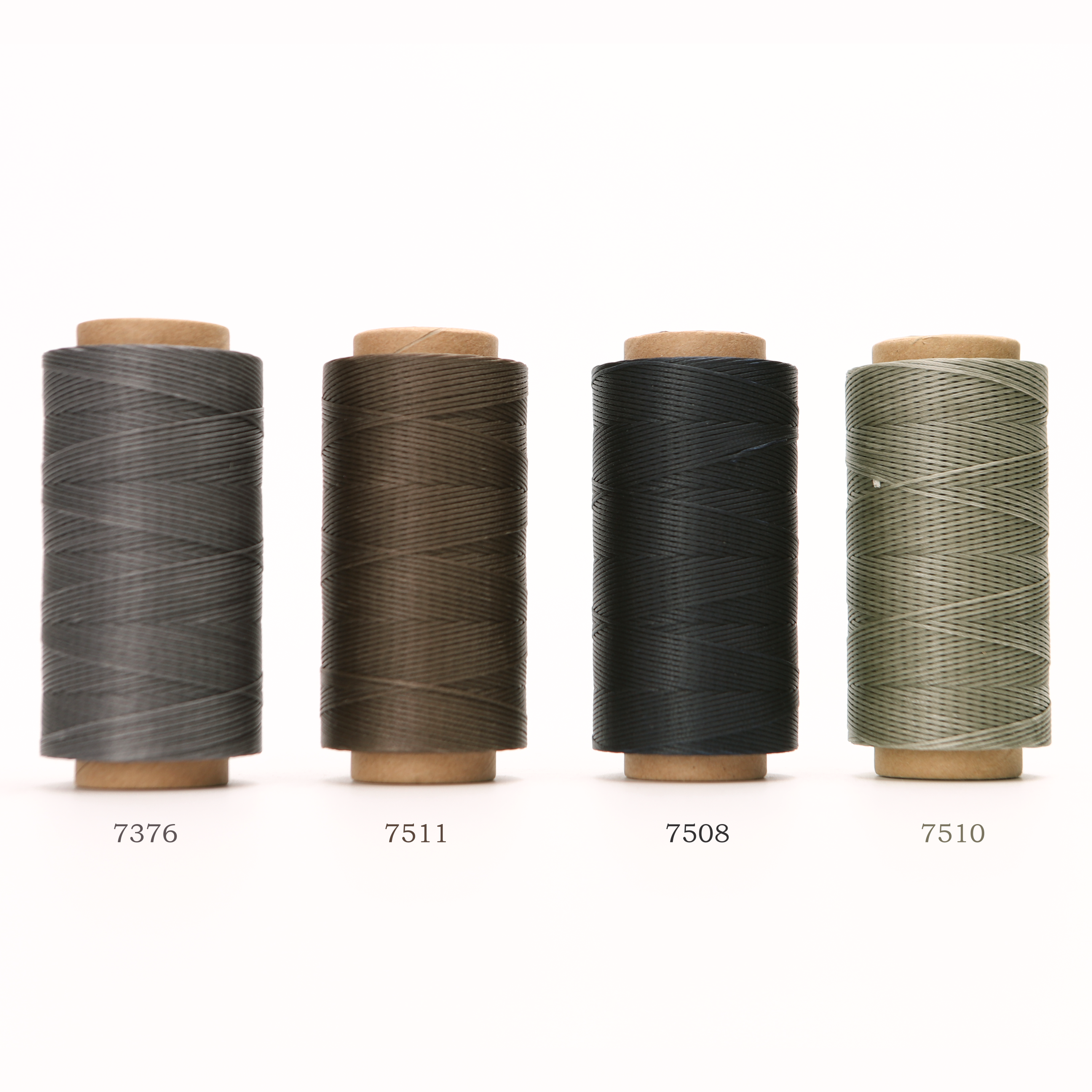 210D 1.0mm Thickness 170 Meters Long Flat Braided Polyester Waxed Thread DIY Craft String Leather Sewing 33 Colors Availbale