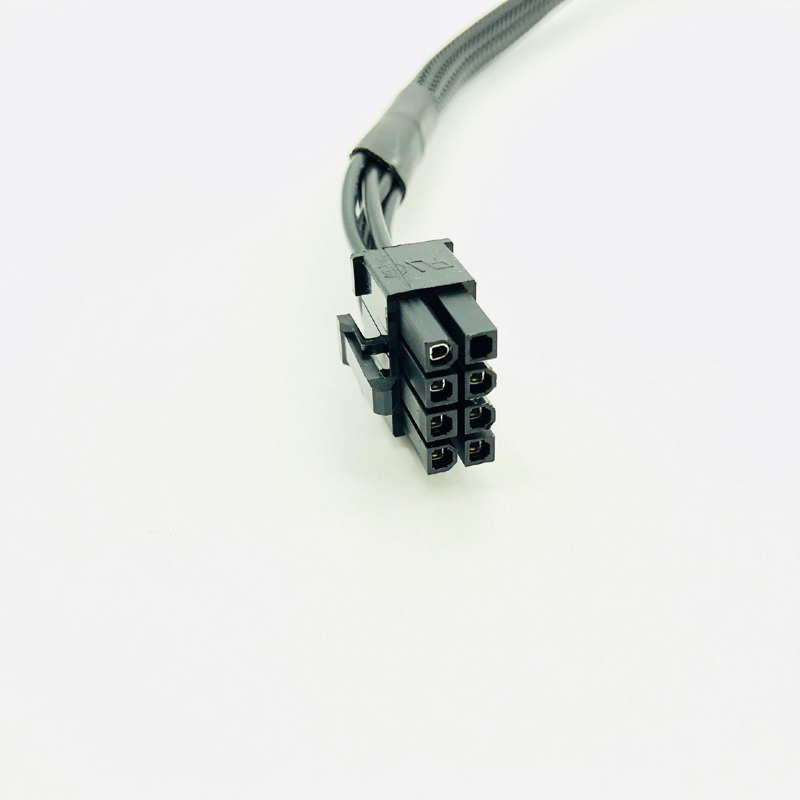 PCI Express GPU 8pin a Dual 8(6 + 2)Pin Cable de alimentación tarjeta gráfica 8pin 1 a 2 Cable de alimentación para Corsair RM650X RM750X RM850X RM1000X