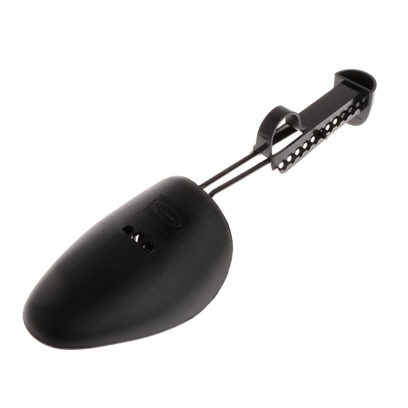 Ensanchador de plástico para hombre y mujer, forma moldeadora de zapatos, ajustable, Unisex, color negro, , 1 par