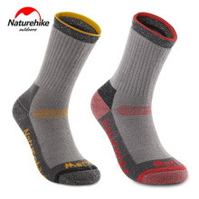 NatureHike Merino Wollen Sokken 1 Paar Winter Warme Sokken Ademend Draagbare Ultralight Outdoor Skiën Sok Voor Wandelen Camping