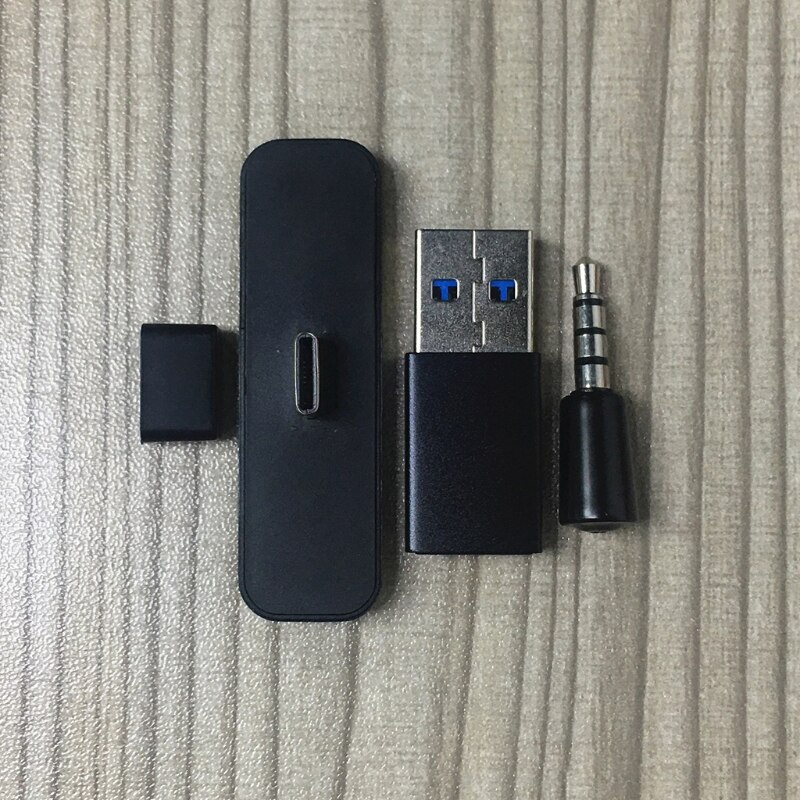 Wireless Bluetooth Adapter USB Transmitter Voice Frequency Headset Receiver with 3.5mm microphone plug for Nintend Switch PS4 PC