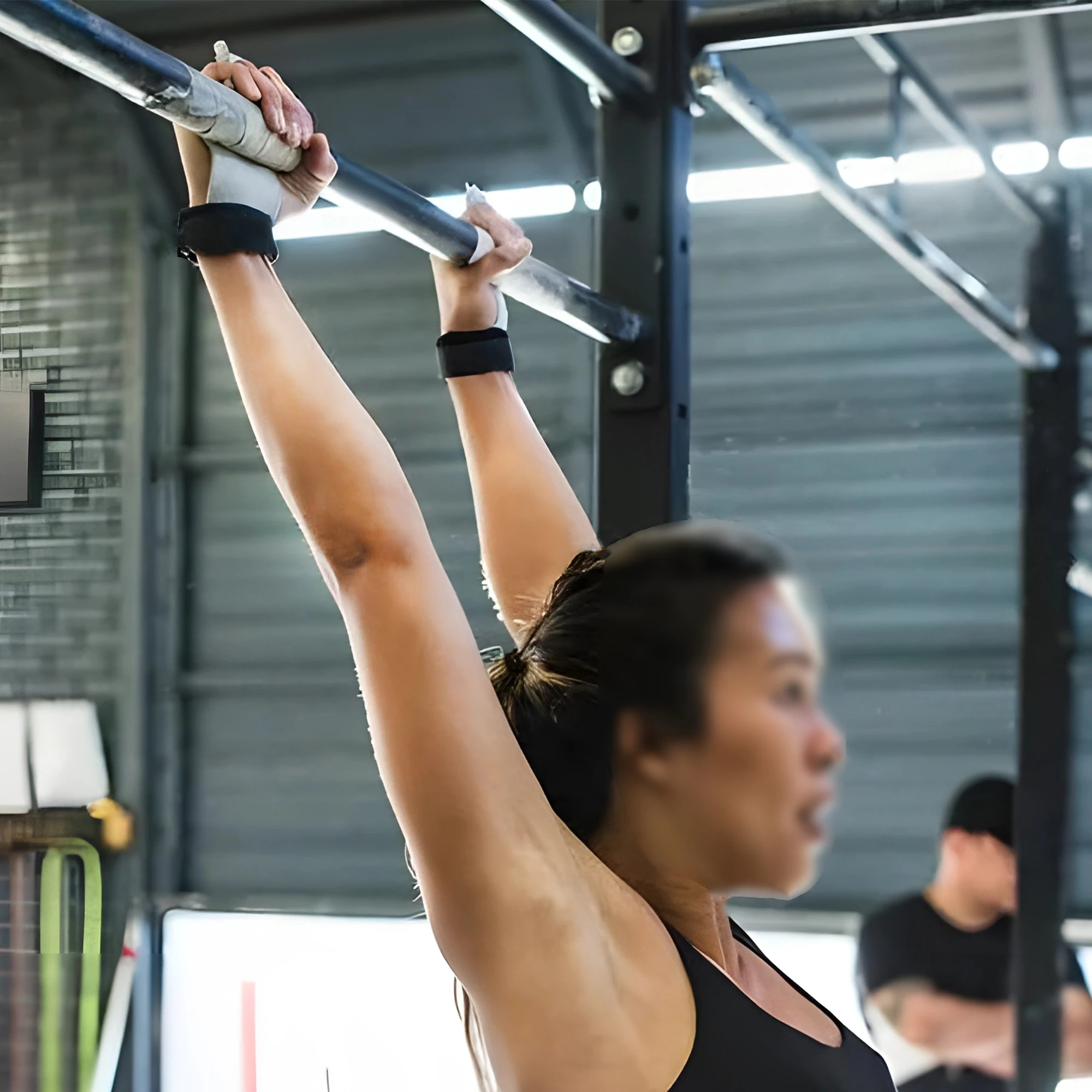 Gants de musculation Crossfit pour gymnastique, poignée en cuir synthétique, protection de la paume pour barre de traction, haltère