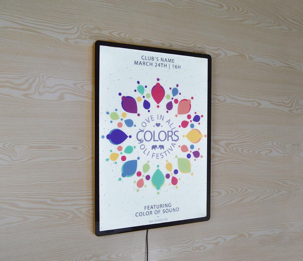 Menu board led light box sign box light led super thin light box