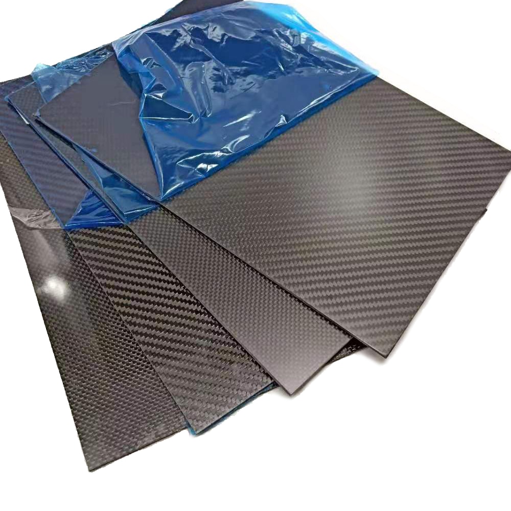 1 PCS 400 mm x 500 mm high composite hardness carbon fibre sheets plates Carbon Fiber Board for aircraft parts model materia