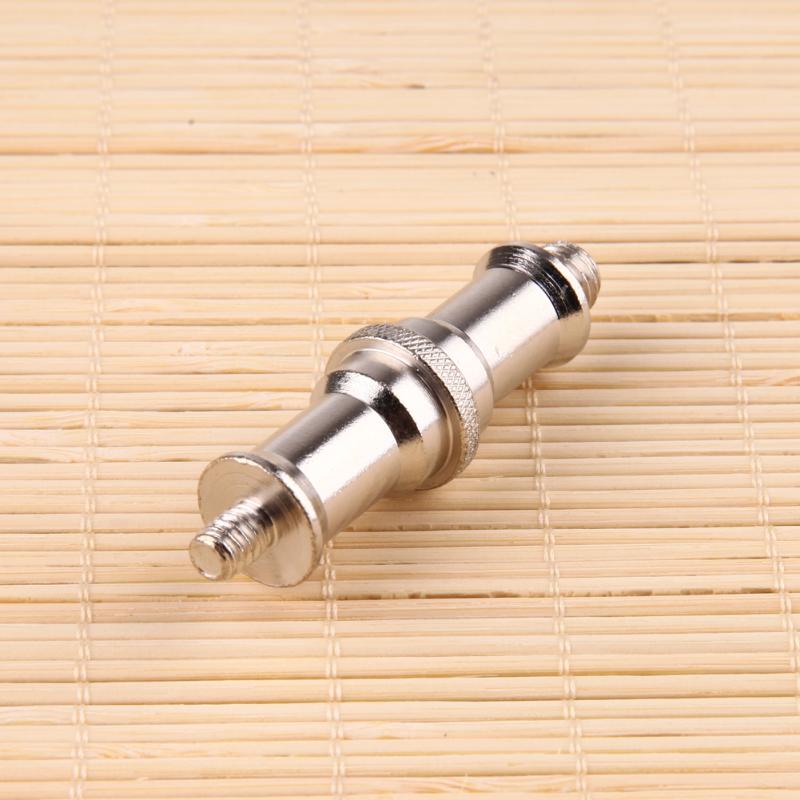 1/4 3/8 Spigot Stud Mannelijke Adapter Camera Schroef voor Paraplu Flitslicht Trip