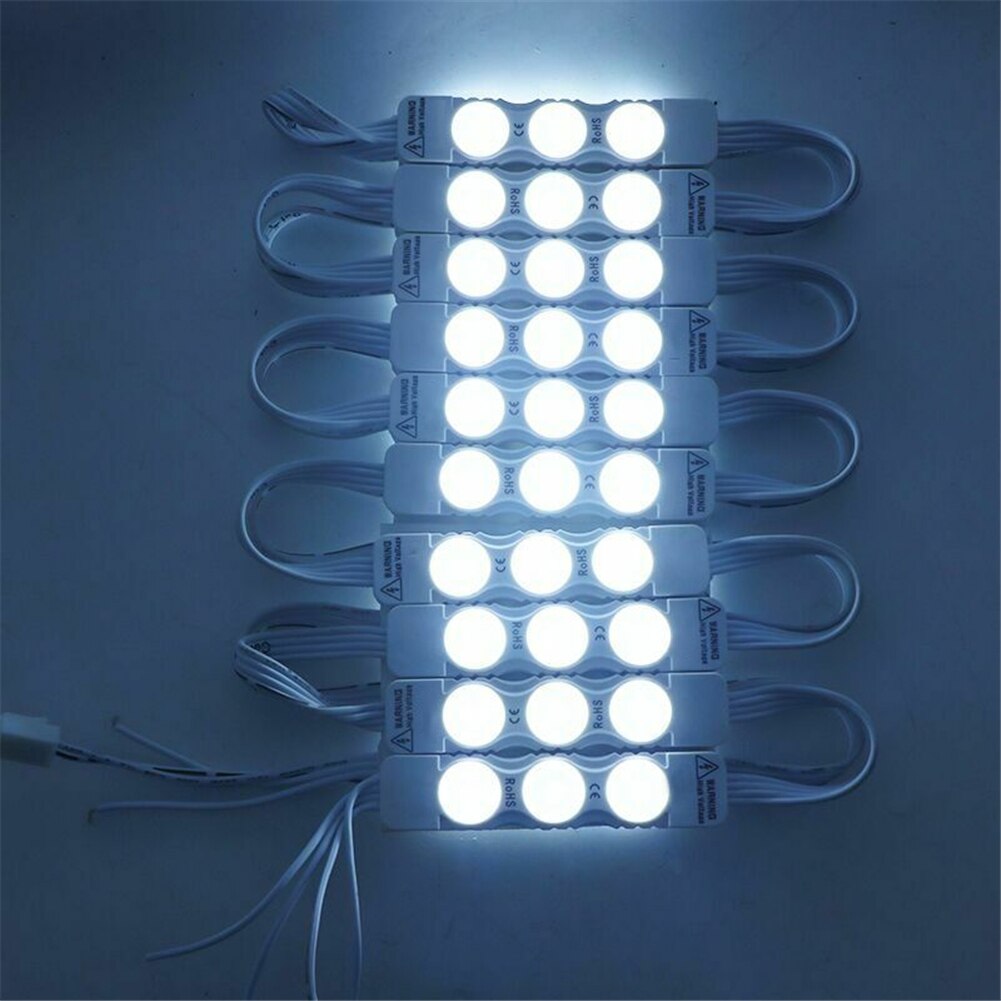 10pcs LED Module 2835 3 LED DC12V Waterdicht Adver... – Grandado