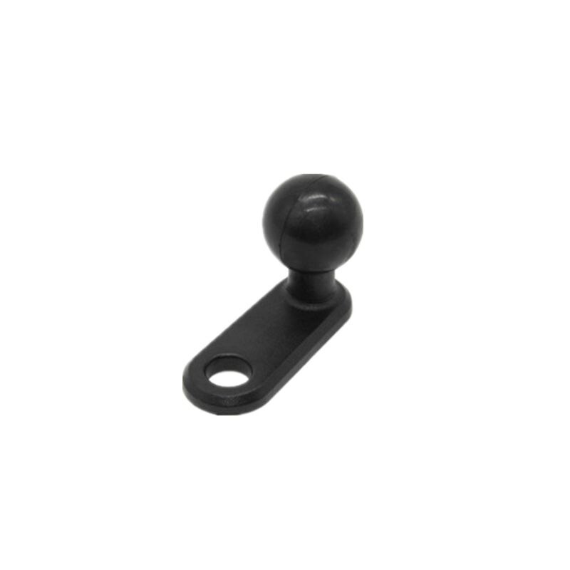 L Shape Aluminum Base Holder Ball Head Rearview Mirror RAM Mount for Motorcycle