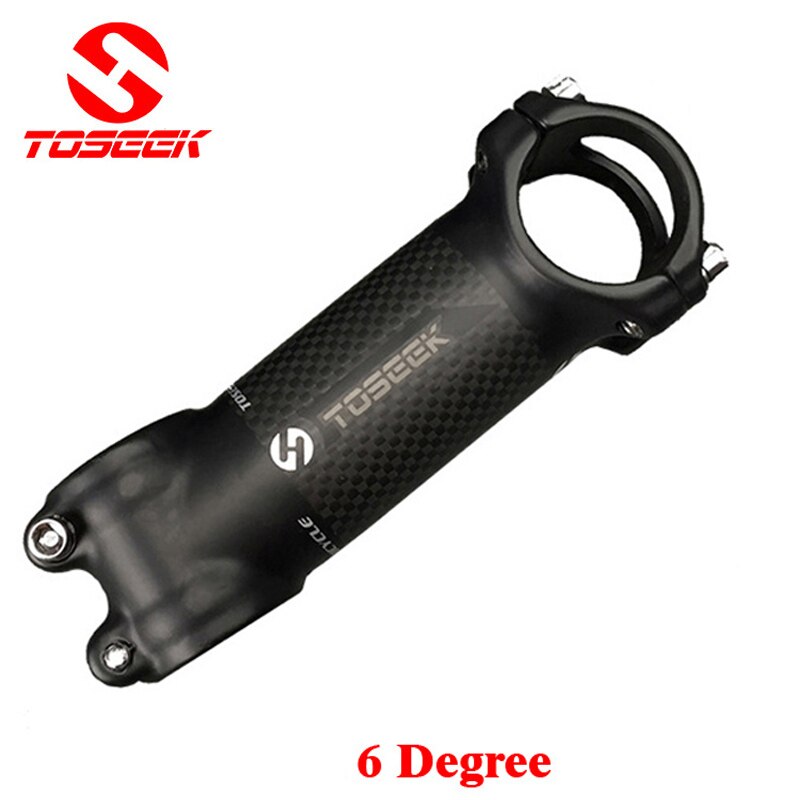 Alumiini hiilikuitu polkupyörän varsi tie maastopyörän varsi mtb 6/ 17 astetta 31.8 * 60/70/80/90/100 /110/120mm bicicleta osat