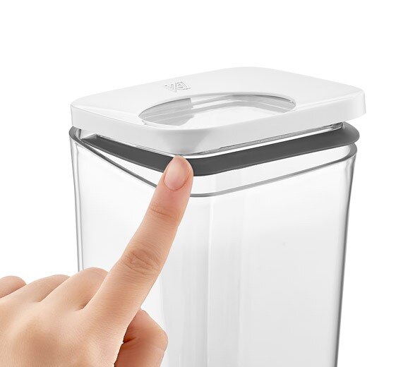 Boîte de Rangement de garde-manger de Cuisine de sans BPA, couvercle sous vide, récipient pour aliments frais, pâtes, légumes, thé, Rangement de Cuisine