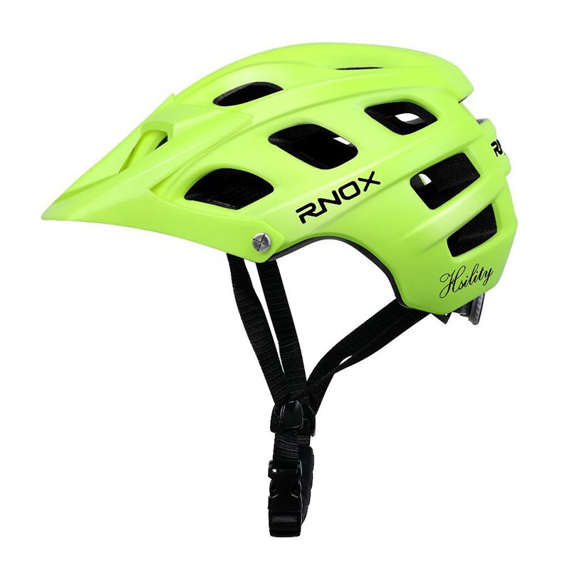 RNOX-casco de ciclismo ligero para hombre y mujer, gorra de seguridad transpirable en molde, para deportes al aire libre, equipo de bicicleta de montaña y carretera