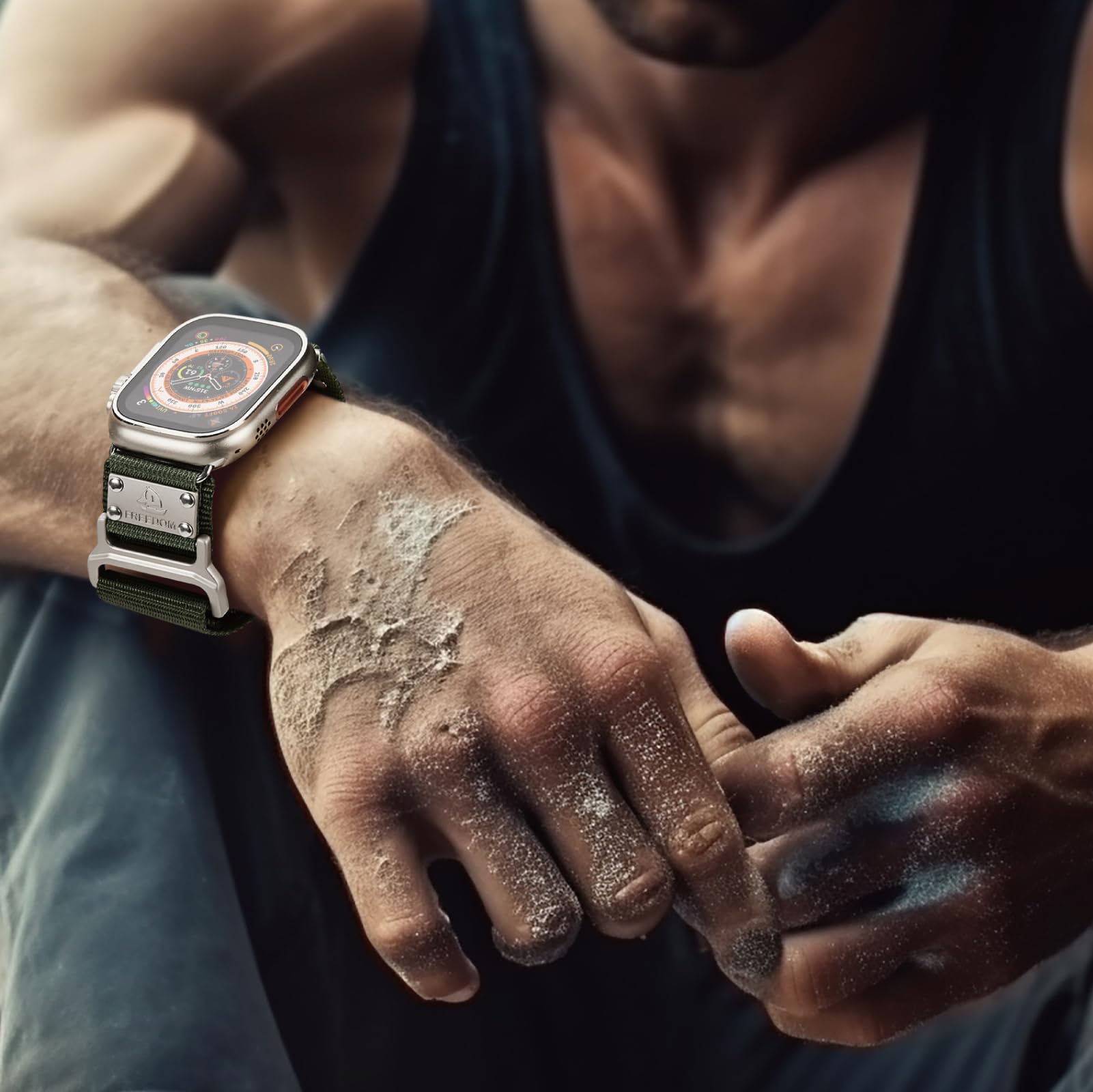 Correa deportiva para Apple Watch Band Series 10 9 8 se 7 6 4 Ultra 2 Correa de nailon iwatch 49mm 46mm 44mm 40mm 45mm 41mm 42mm