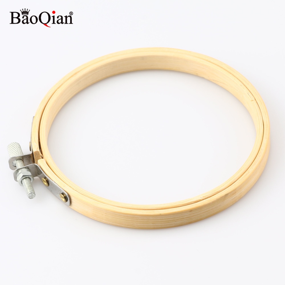 10-34cm Cross-Stitch Embroidery Bamboo Frame Hoop Circle Embroidery Shed Round Loop DIY Needwork Household Sewing Tools