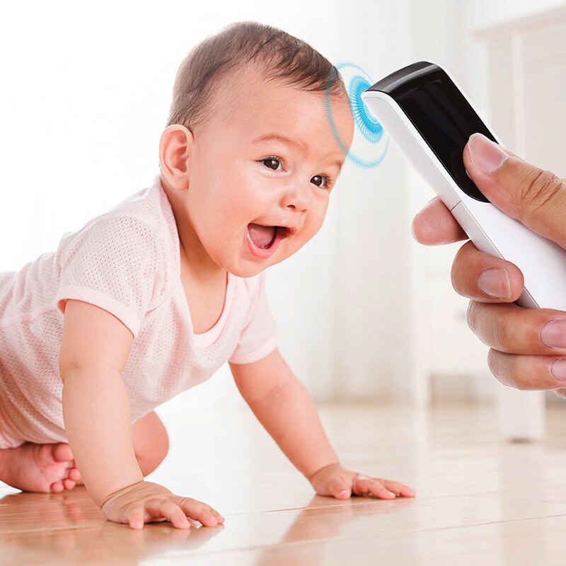 Mini thermomètre frontal médical à infrarouge de haute précision pour adulte et enfant