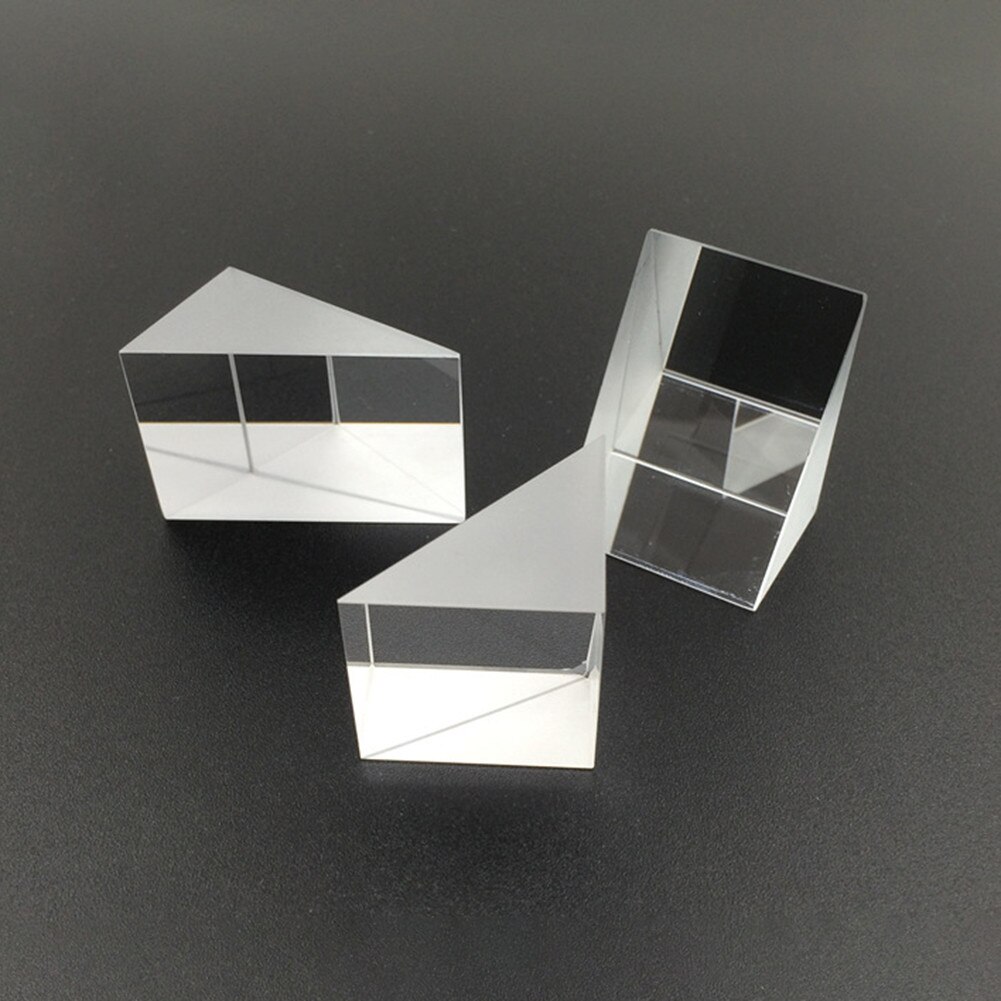 Triangular prism Right angle optical glass 10*10*10MM 45 degree coating vision measurement total reflection Mitsubishi mirror