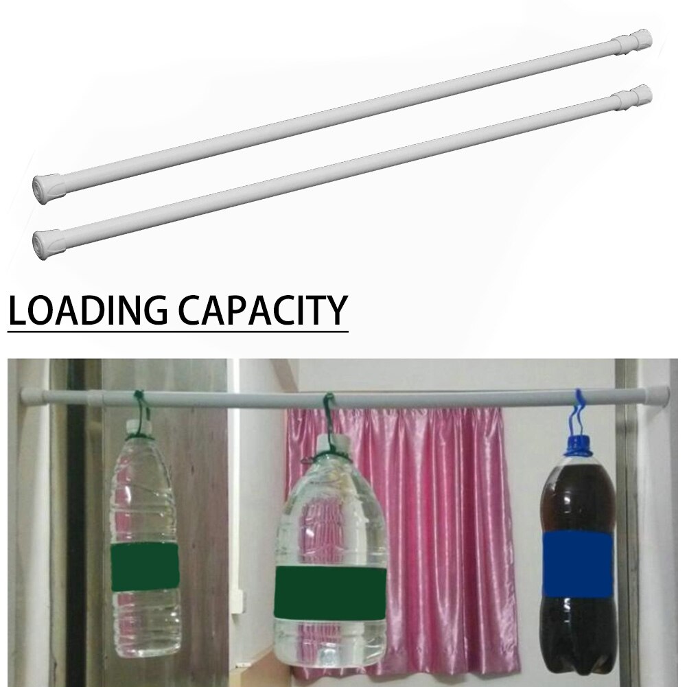 Gordijn Rail Pole Kast Spanning Staaf Venster Telescopische Pole Verstelbare Closet Douche Uitschuifbare
