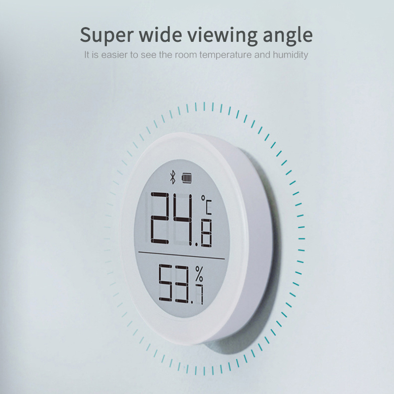 Sensor de temperatura y humedad con Control remoto inteligente, termómetro con pantalla LCD, higrómetro, compatible con Siri HomeKit, novedad