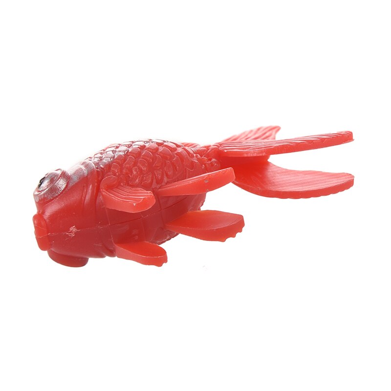 5pcs artificial plastic ornament aquarium fish - goldfish.