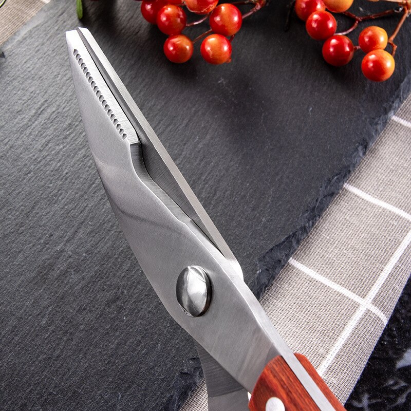 Super Power Gevogelte Keuken Schaar 3Cr13 Roestvrijstalen Keuken Schaar Kip Eend Vis Turkije Scharen Keuken Gereedschap