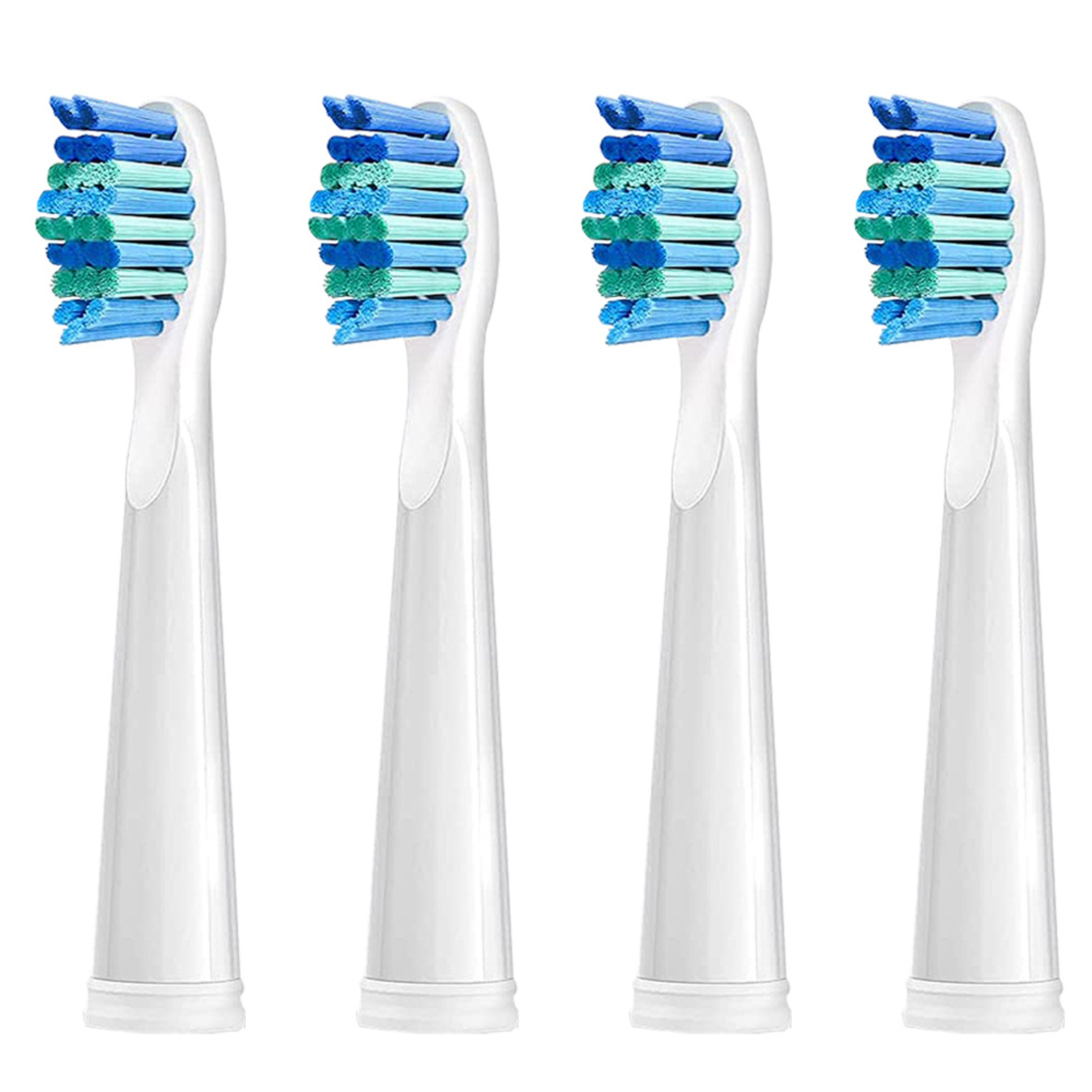 Têtes de rechange pour brosse à dents électrique, compatibles avec SEAGO SG910/507/958/515/949/575/551,4/8/16 pièces: Ivoire