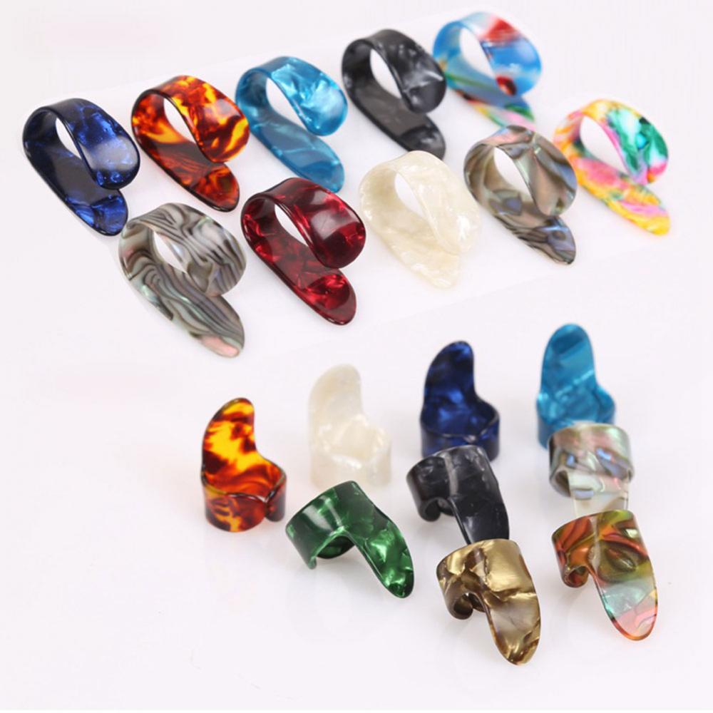 Protection des ongles en plastique, outil pour Instrument de musique, plectres de guitare, Index, pouce, 1 pièce, offre spéciale, 70%