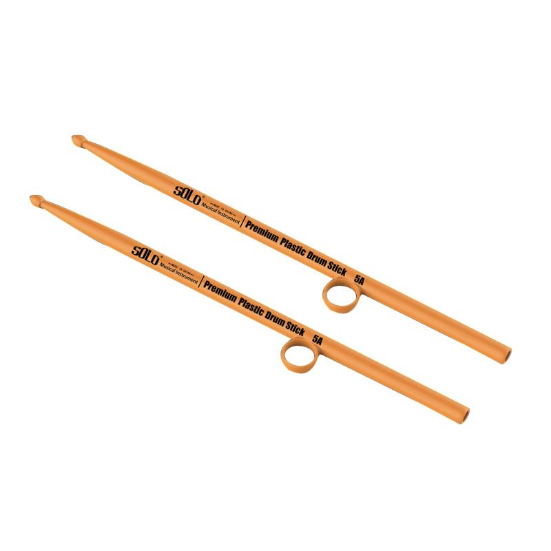SOLO 1 paire baguettes de batterie ABS 5A pilons/pilon contrôle contrôleur Clips poignée Percussion Instrument de musique pièces accessoires: Orange