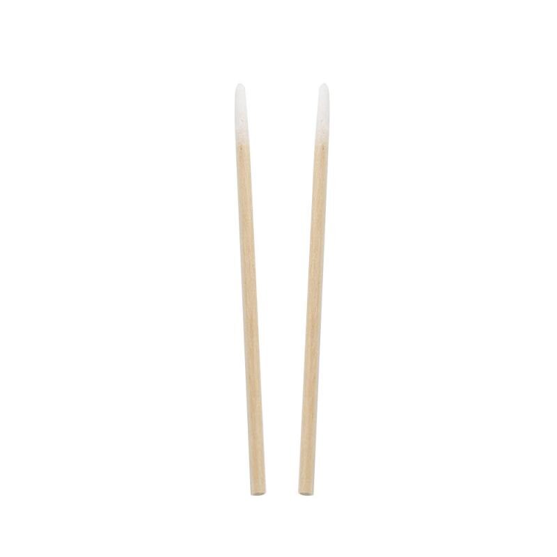 100 pièces manche en bois bâton coton-tige Nail Art coton-tige pointe pointue bourgeons outil de nettoyage outil de beauté des ongles