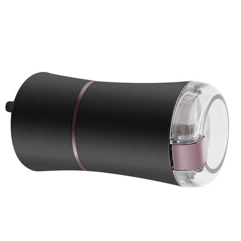 Mini Electric Coffee Mill Grinder with Stainless Steel Blade Adjustable Coffee Bean Grinding Machine US Plug