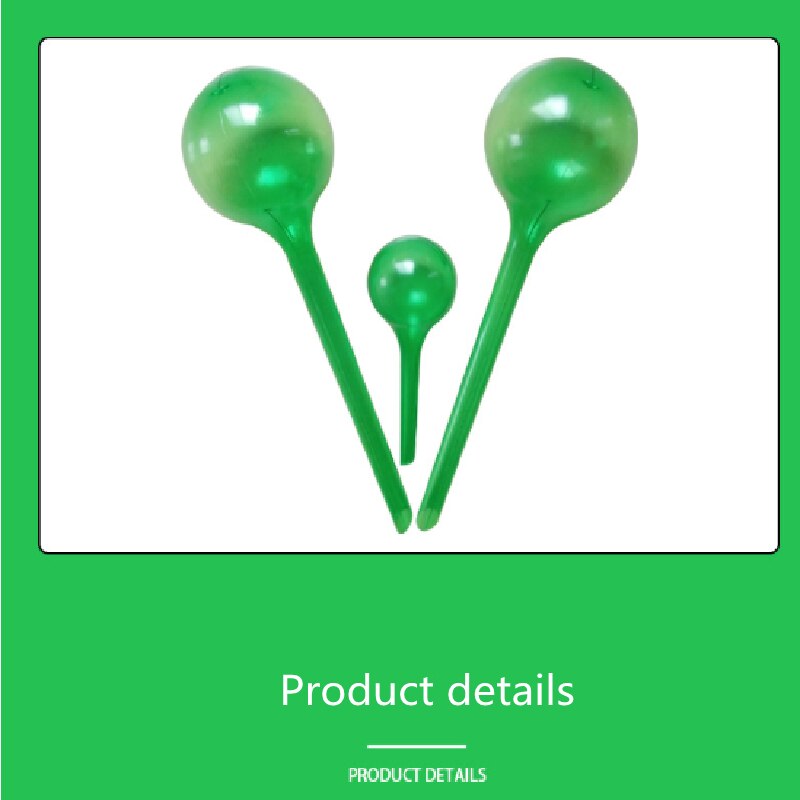 Automatic Plant Self Watering Water Feeder Plastic PVC Ball Plant Flowers Water Feeder Indoor Outdoor Watering Cans Plant