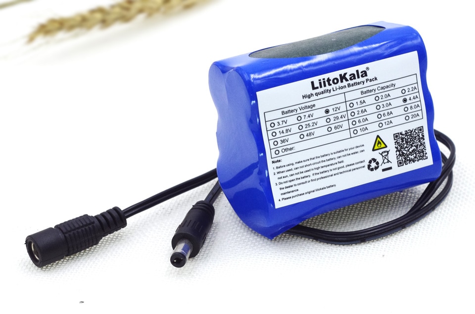 Liitokala 12 V 4.4 Ah 4400Mah 18650 Oplaadbare Batterijen 12.6V Pcb Lithium Batterij Bescherming Boord