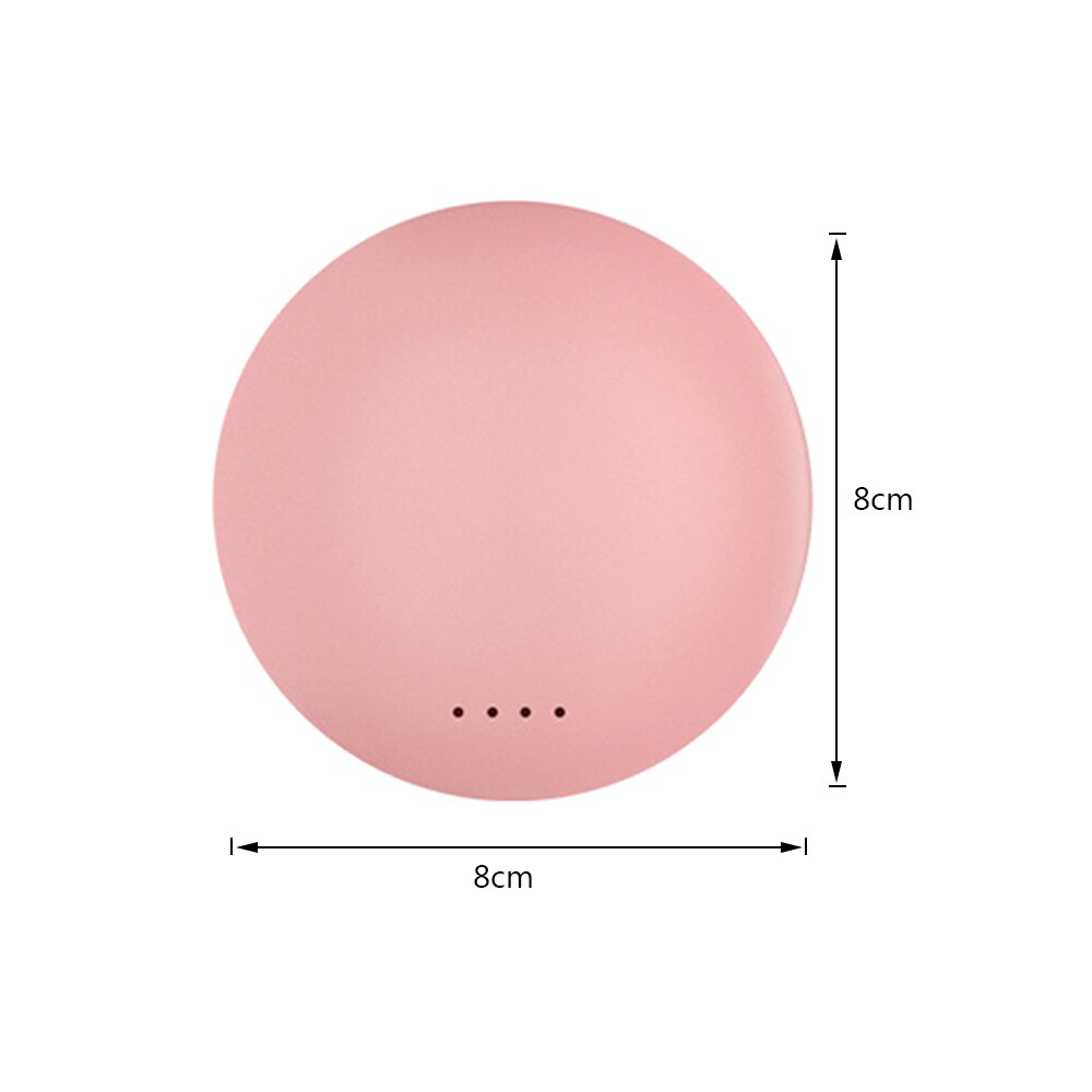 5000mAh batterie externe main Warme rond 2 en 1 Portable Mini chauffe-main électrique USB 5V/1A chargeur de poche batterie externe Double face chauffage